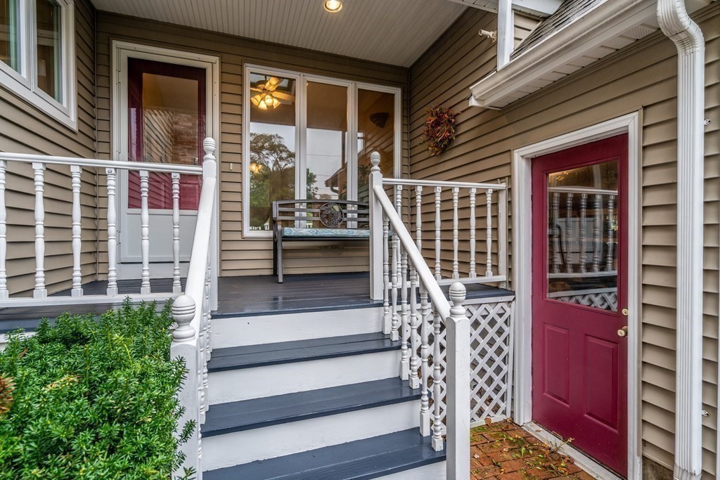 4 Robert Street Walpole, MA 02081 - Photo 16 of 37 a view of outdoor space and deck