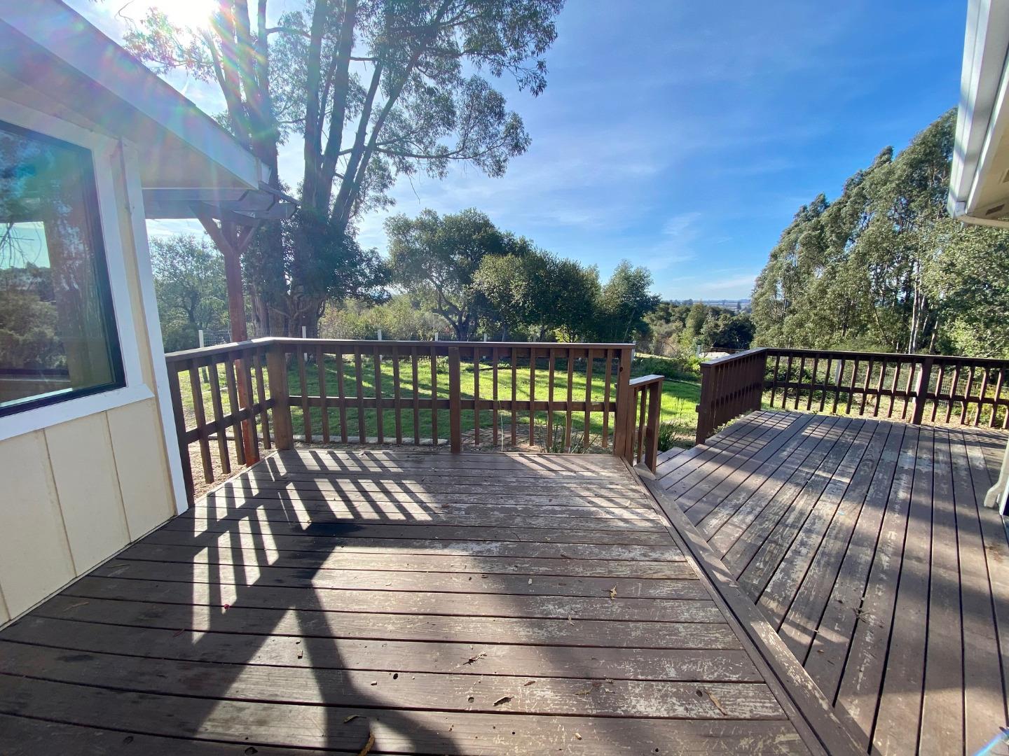 241 Webb Road Watsonville, CA 95076 - Photo 38 of 40 a view of balcony with wooden floor and seating space