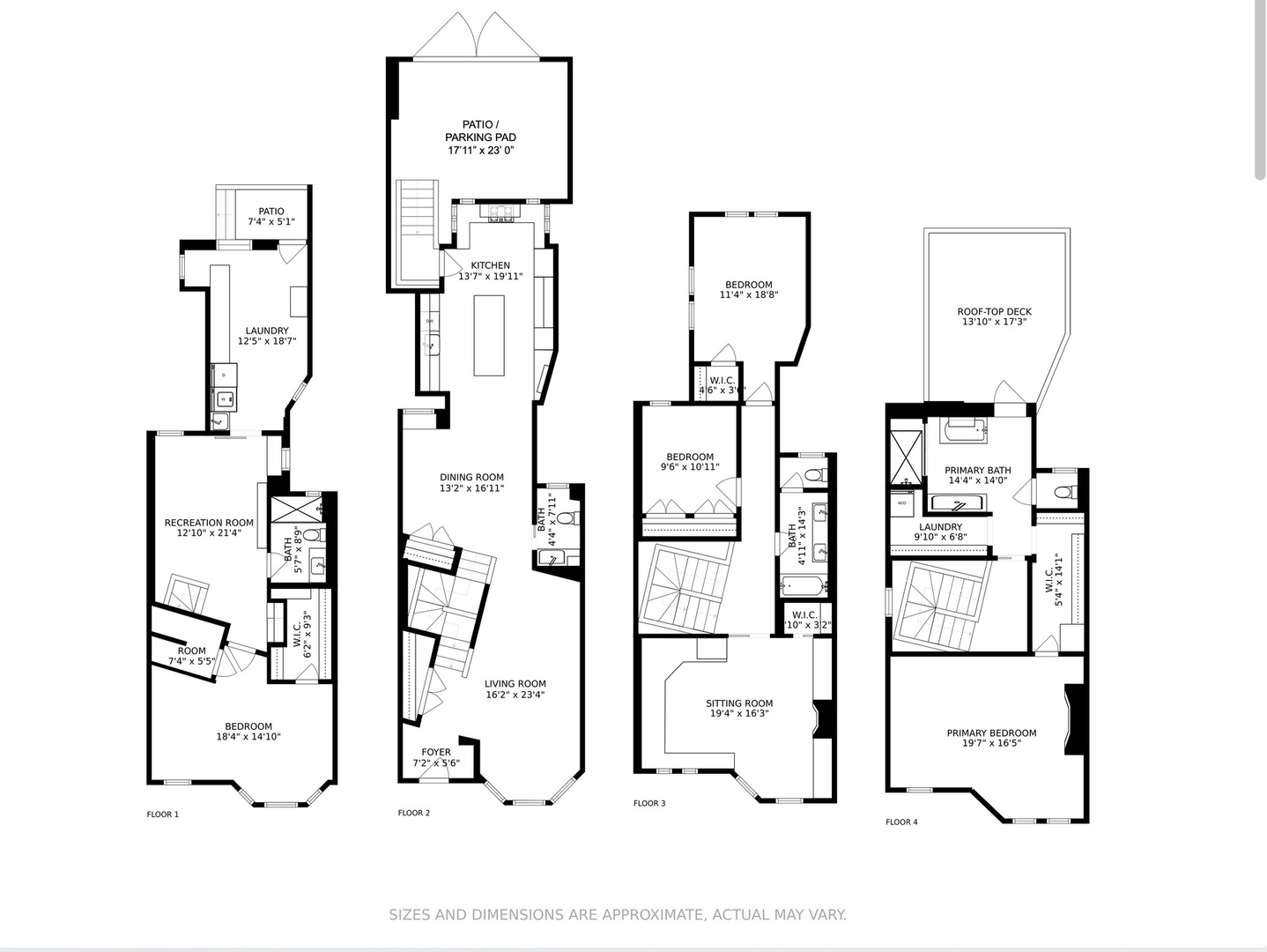 42 East Schiller Street Chicago, IL 60610 - Photo 50 of 50 a picture of a floor plan