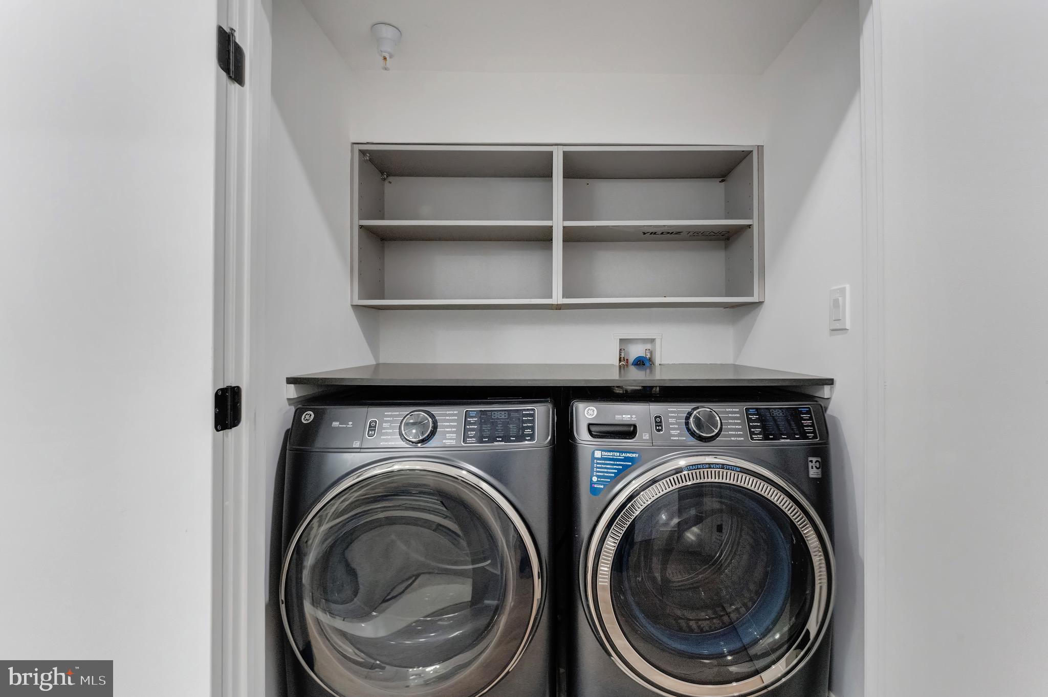 3009 13th Street Northwest, Unit 1 Washington, DC 20009 - Photo 32 of 42 a utility room with washing machine