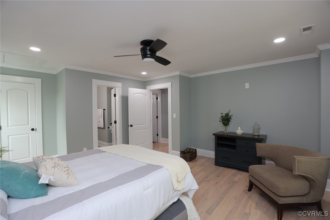 901 Rosegill Road Chesterfield, VA 23236 - Photo 19 of 30 a bedroom with a bed and a chair