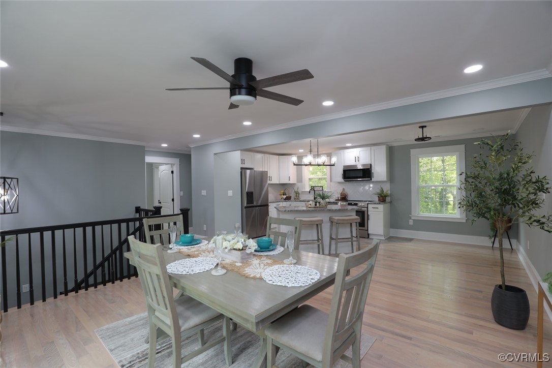 901 Rosegill Road Chesterfield, VA 23236 - Photo 7 of 30 a view of a dining room with furniture