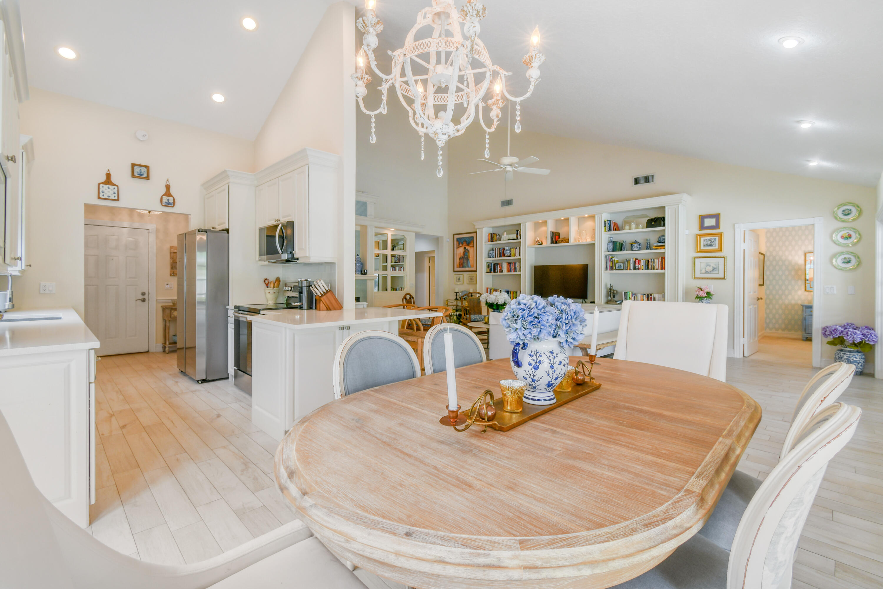 127 Dunes Edge Road Jupiter, FL 33477 - Photo 25 of 58 a view of a dining room with furniture
