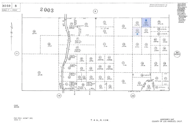 $49,500 | Ross Road, Juniper Hills, CA 93543
