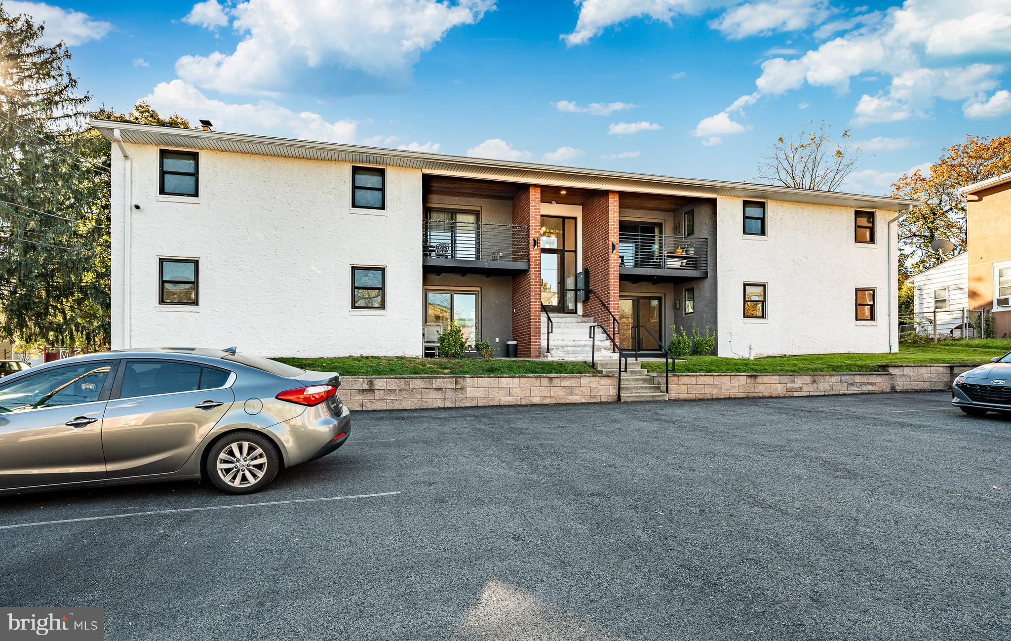 530 Washington Avenue, Unit 4 Phoenixville, PA 19460 - Photo 27 of 28 a front view of a house with parking space