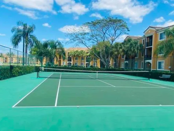 a view of a basketball court