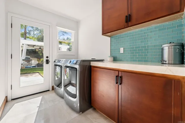 a room with storage and utility