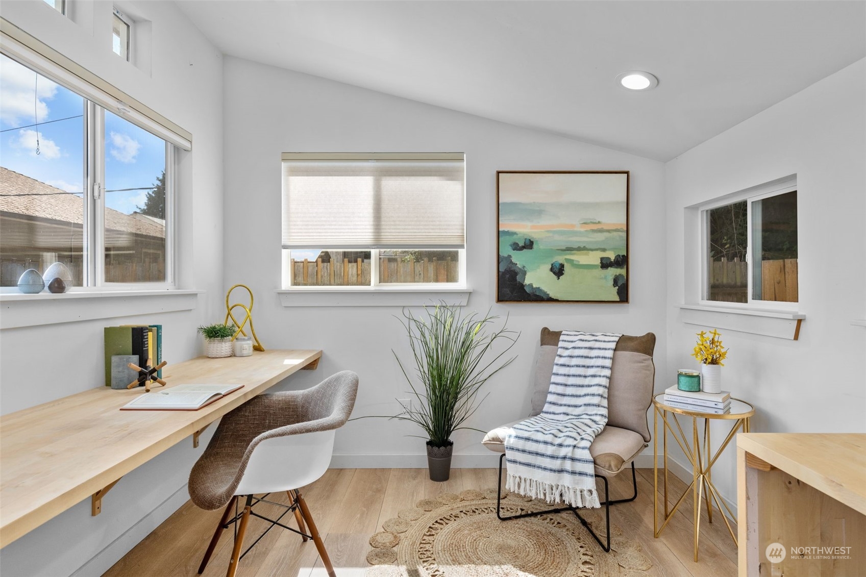 7911 18th Avenue Southwest Seattle, WA 98106 - Photo 22 of 32 a living room with furniture and next to a window
