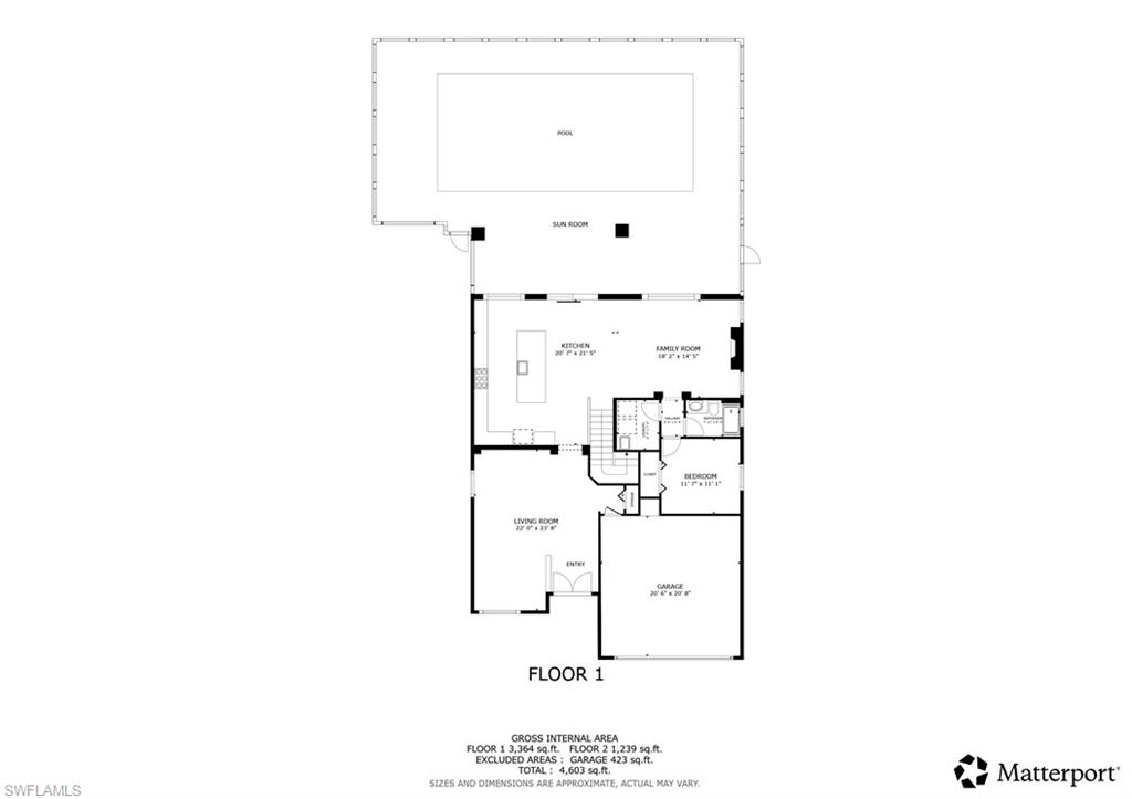 5801 Lago Villaggio Way Naples, FL 34104 - Photo 22 of 23 View of home floor plan