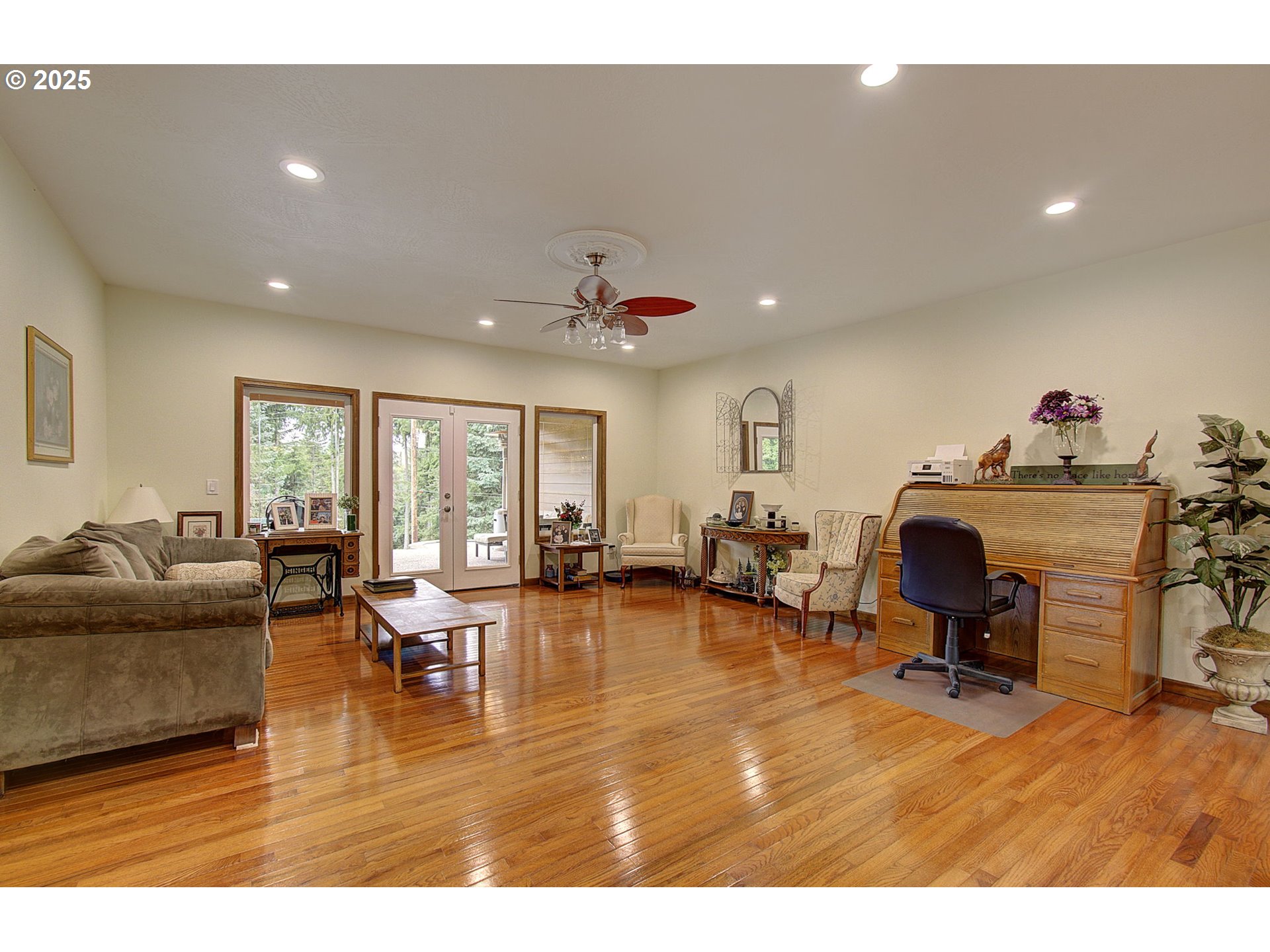 18229 Haven Acres Road Clatskanie, OR 97016 - Photo 13 of 45 a living room with furniture and a large window