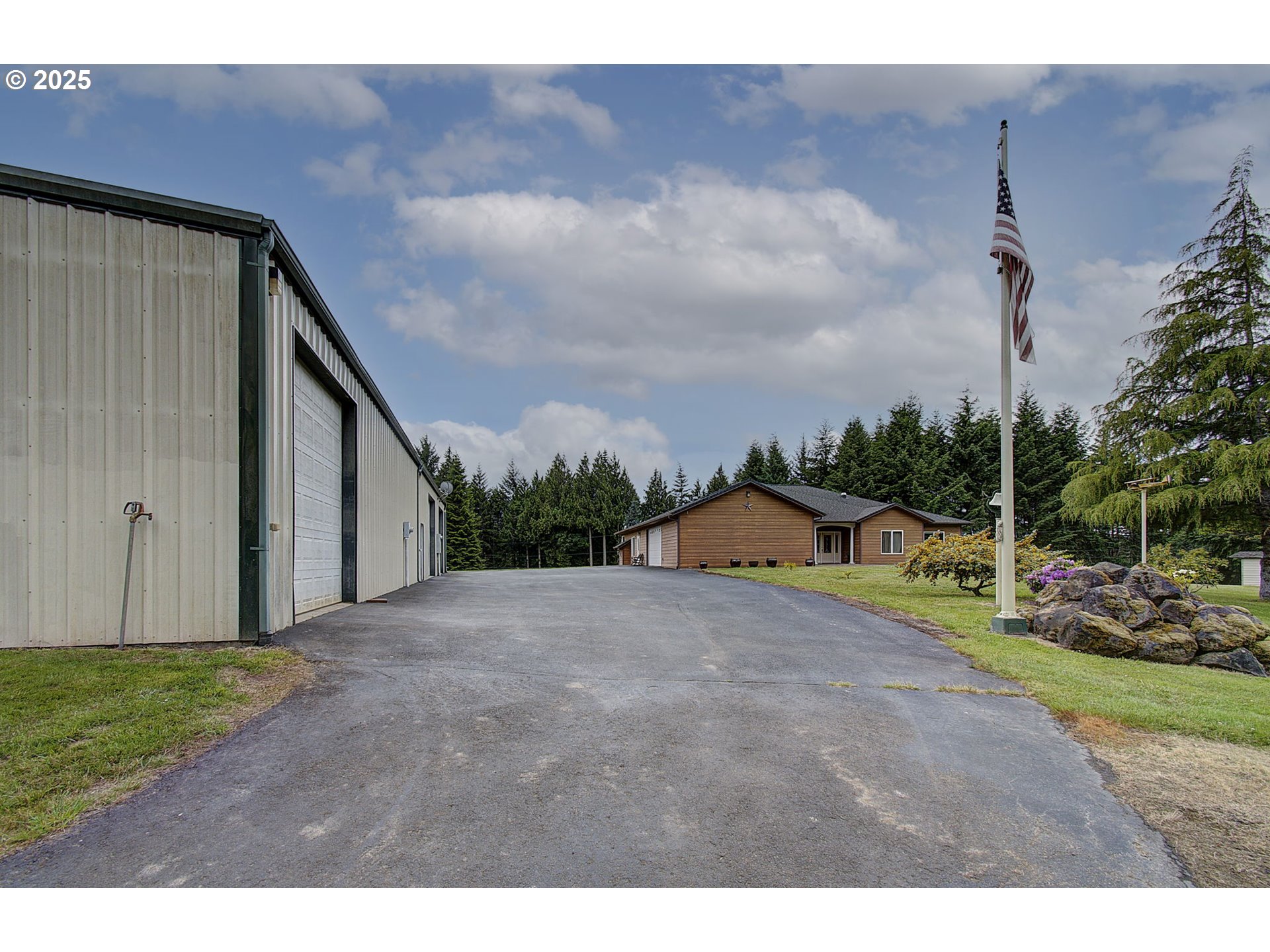 18229 Haven Acres Road Clatskanie, OR 97016 - Photo 37 of 45 a view of a backyard