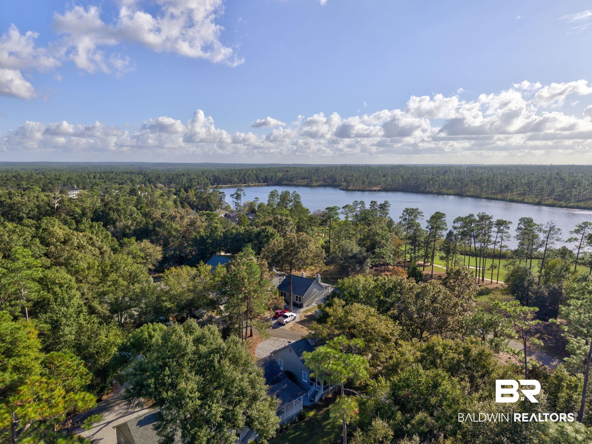 17341 Cabin Road Loxley, AL 36551 - Photo 40 of 49 Drone / aerial view featuring a water view