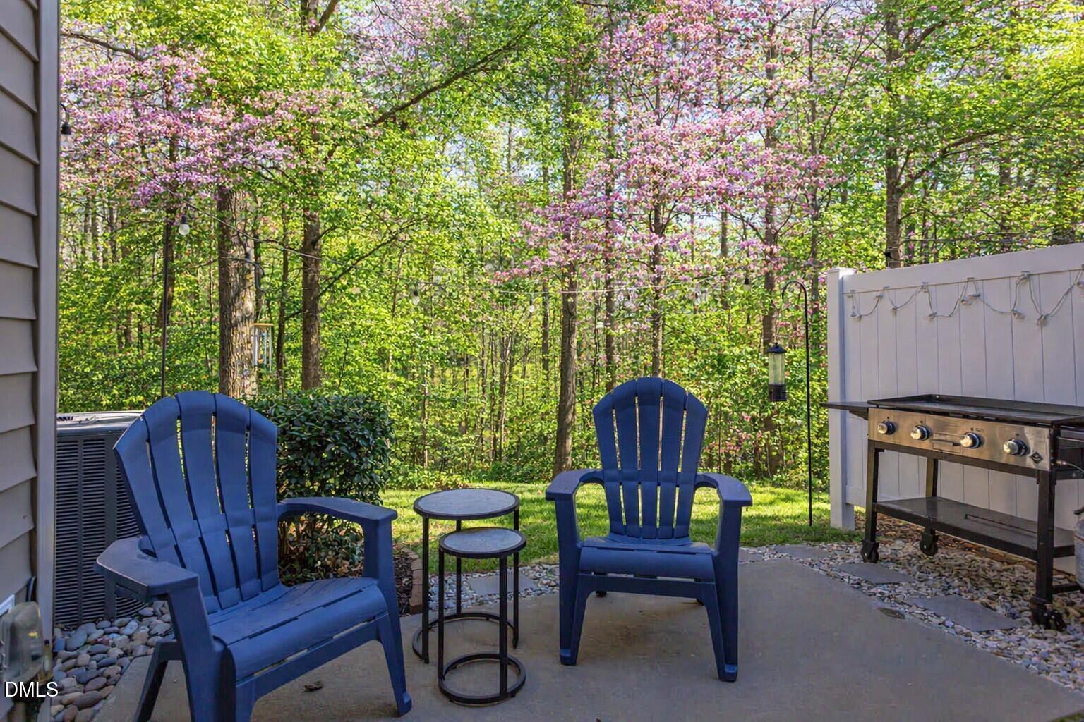 1434 Chatuga Way Wake Forest, NC 27587 - Photo 26 of 29 a view of a chairs in patio of the house