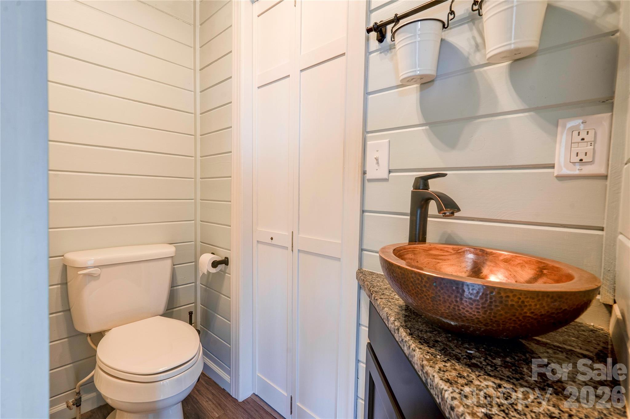 101 Hull Road Casar, NC 28020 - Photo 16 of 25 a bathroom with a granite countertop toilet and a sink