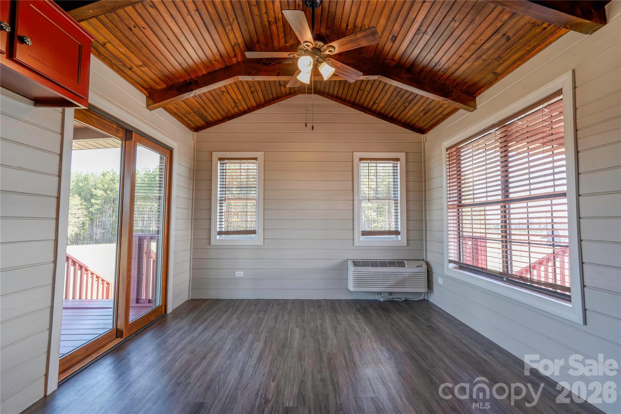 101 Hull Road Casar, NC 28020 - Photo 8 of 25 a view of front door and porch with wooden floor