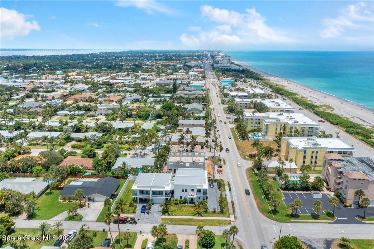 101 10th Avenue Indialantic, FL 32903 - Photo 10 of 16 an aerial view of residential building and lake view