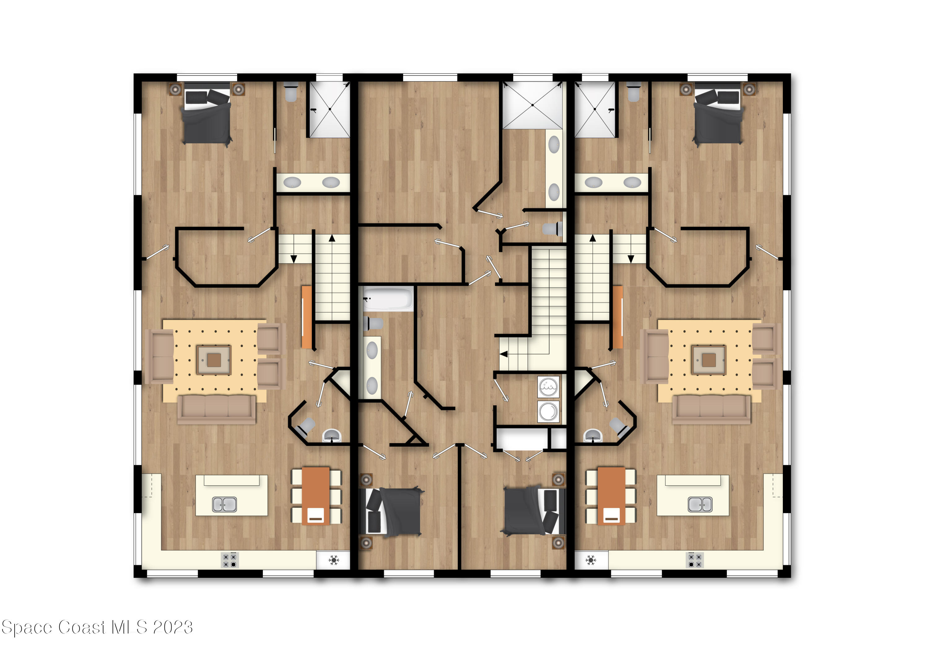 101 10th Avenue Indialantic, FL 32903 - Photo 16 of 16 a picture of a brick wall with glass windows