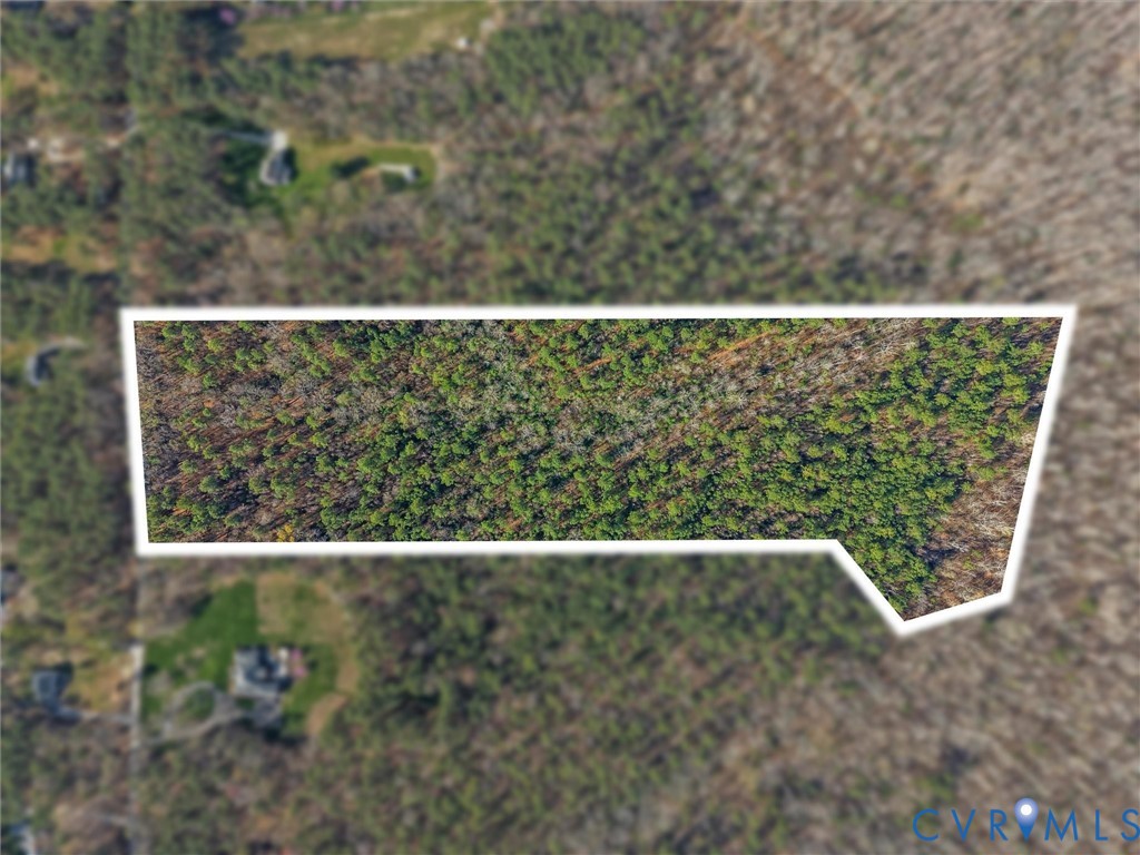 a view of a small yard