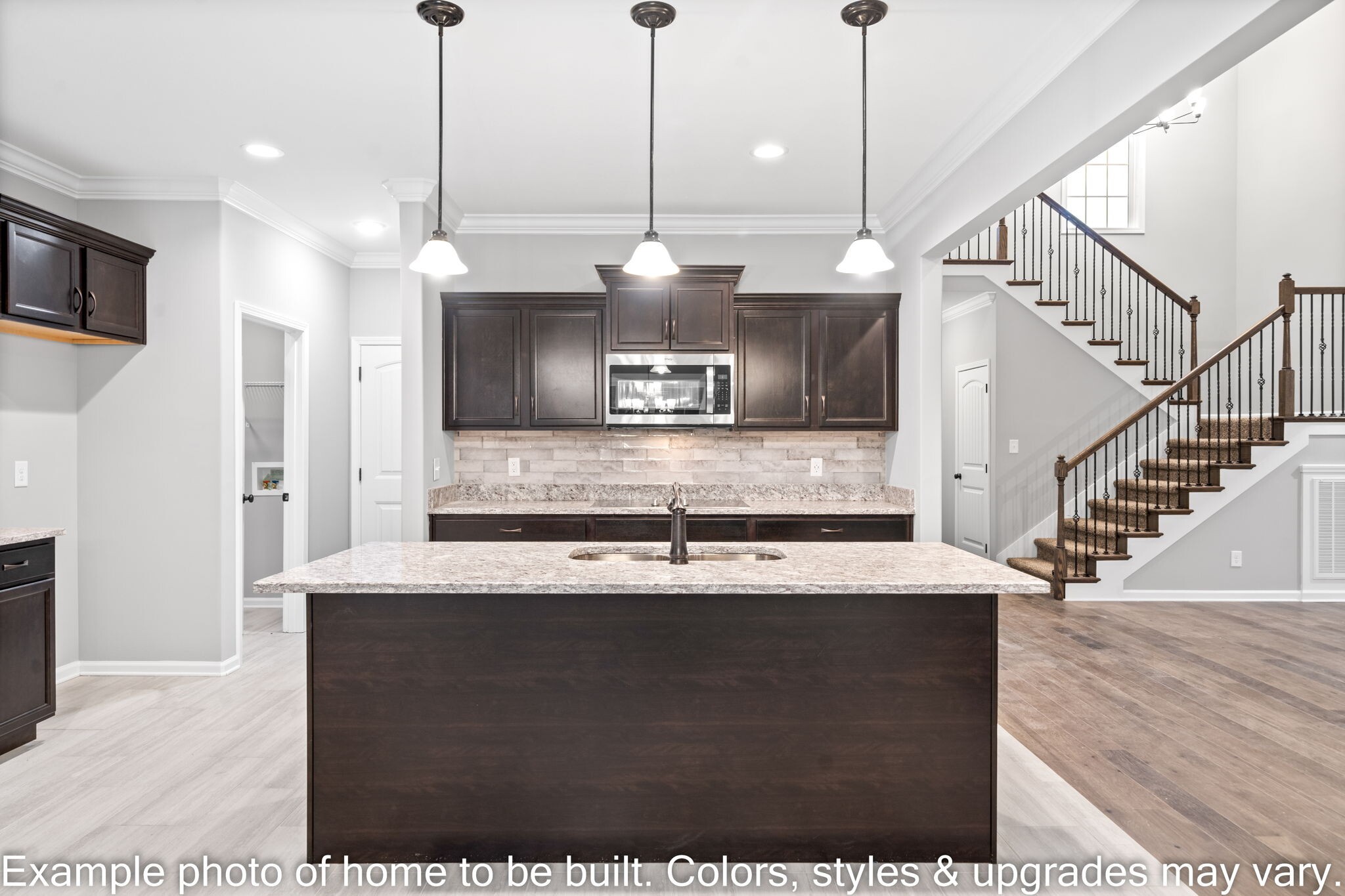 929 Inverness Lane Clarksville, TN 37043 - Photo 13 of 42 a view of a kitchen with kitchen island stainless steel appliances sink and living room view