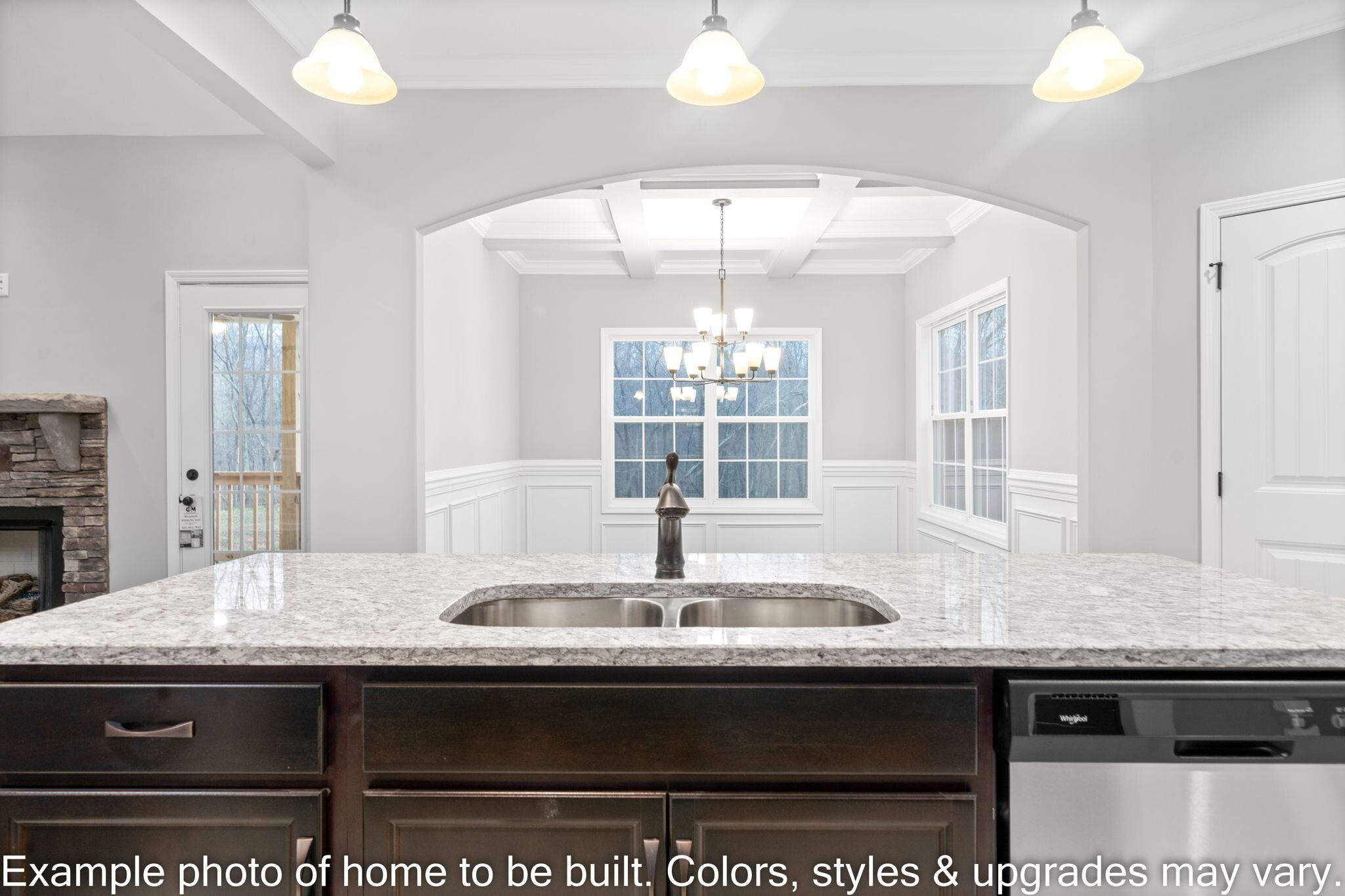 929 Inverness Lane Clarksville, TN 37043 - Photo 15 of 42 a view of kitchen with granite countertop a sink and cabinets