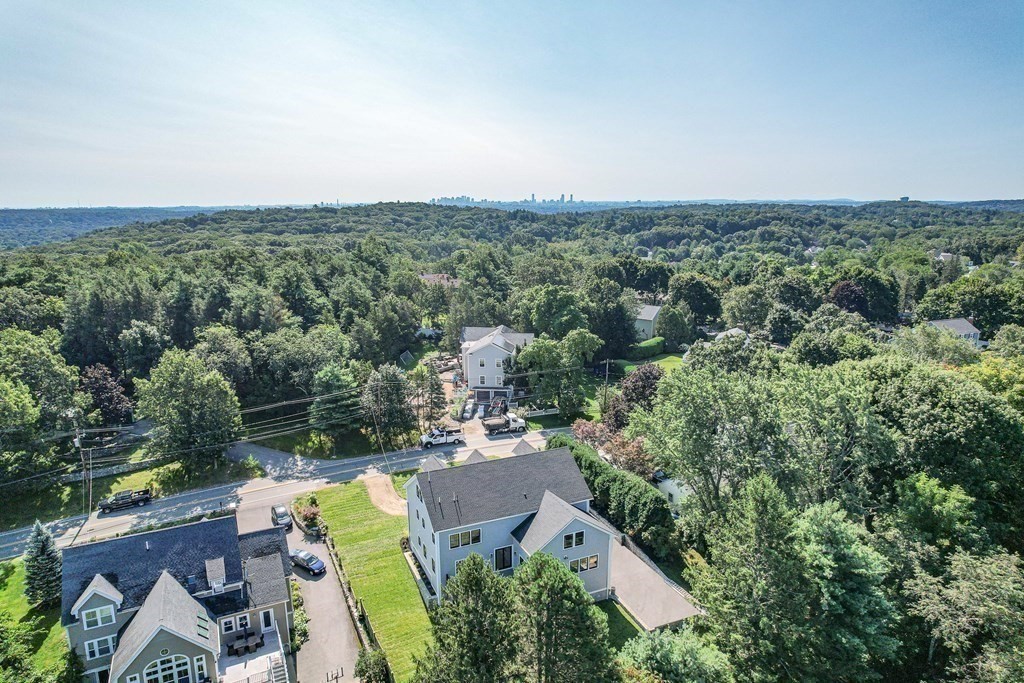 228 Ridge Street Winchester, MA 01890 - Photo 37 of 42 an aerial view of a house with a garden