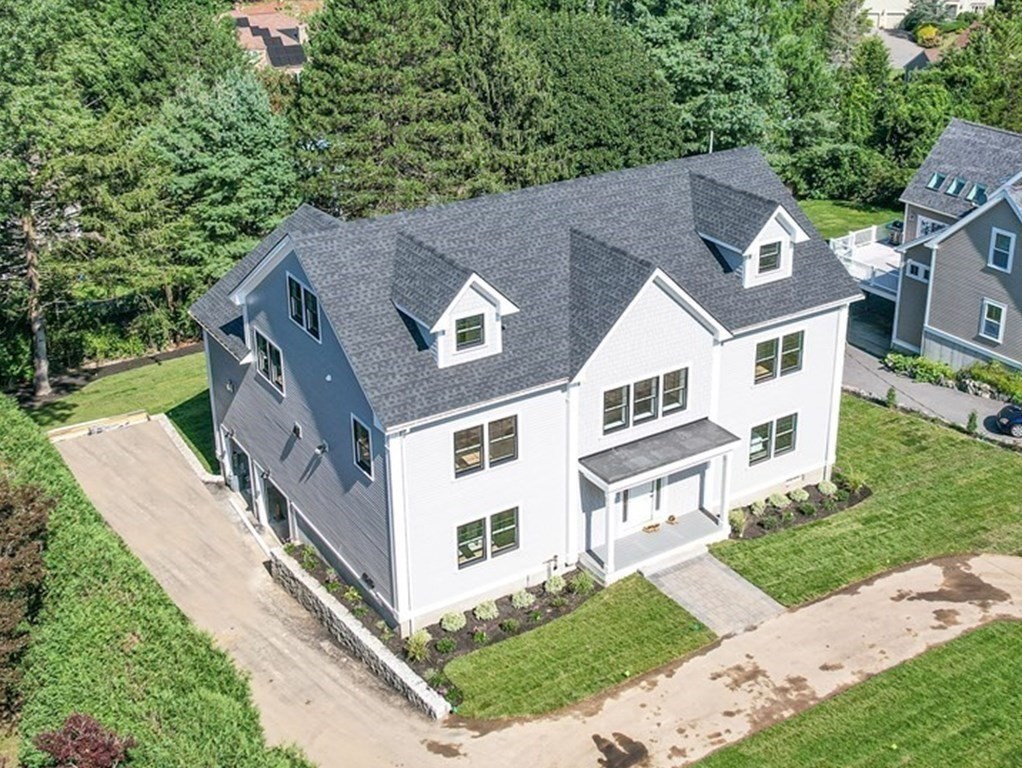 228 Ridge Street Winchester, MA 01890 - Photo 39 of 42 an aerial view of a house with a yard