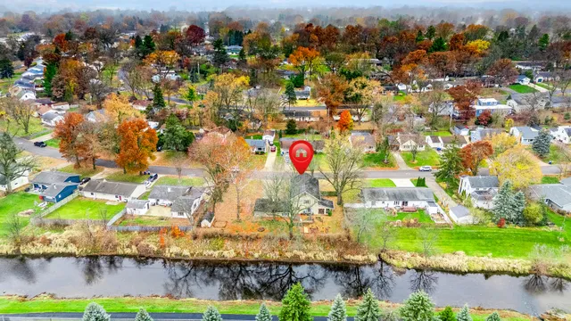 a view of yard with swimming pool