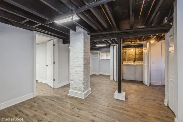 a view of empty room