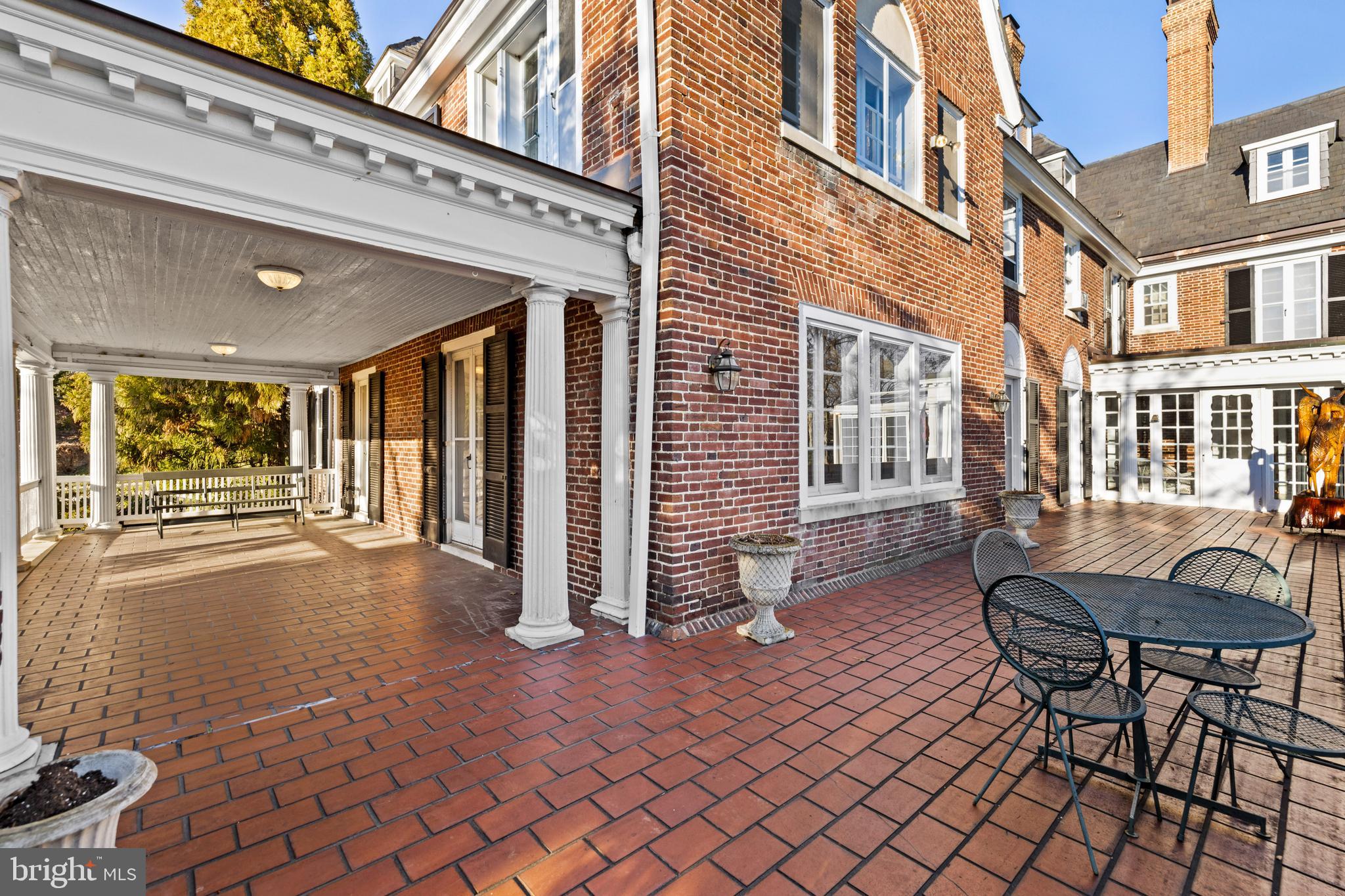 211 Wendover Road Baltimore, MD 21218 - Photo 3 of 70 Side Porch & Rear Terrace