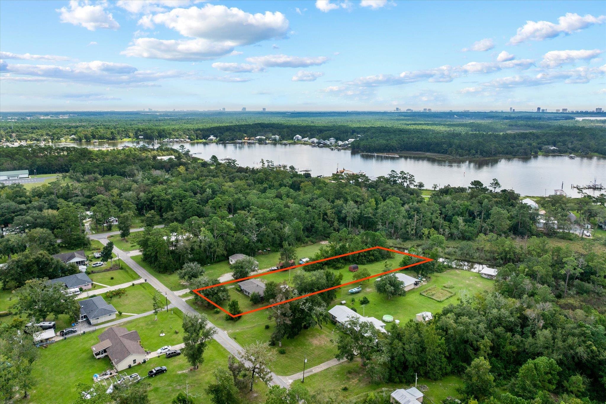 16808 Witt Road Bon Secour, AL 36511 - Photo 26 of 31 Aerial View