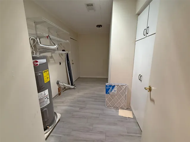 a view of a storage & utility room