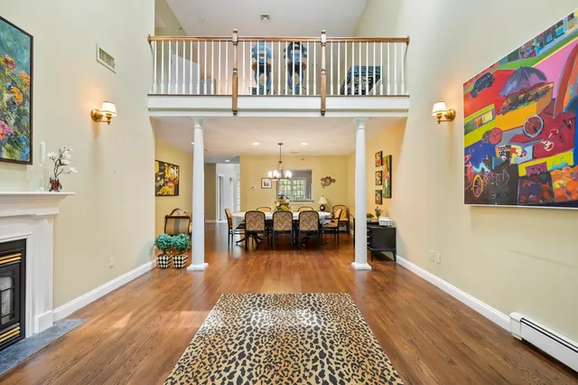 a view of a bedroom with furniture and toys