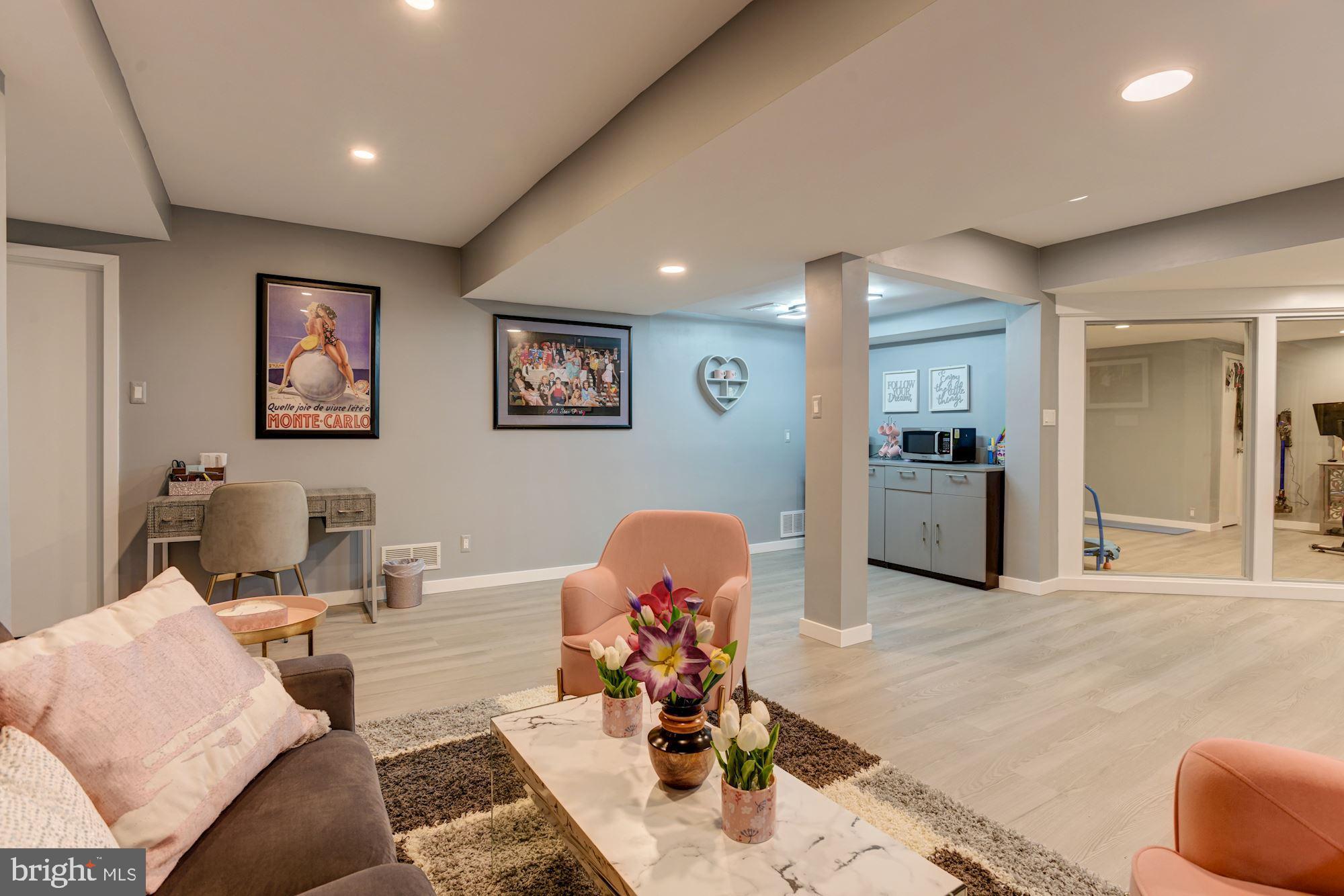 2005 Burdock Road Baltimore, MD 21209 - Photo 40 of 59 Media Room | Bar | Wine Fridge