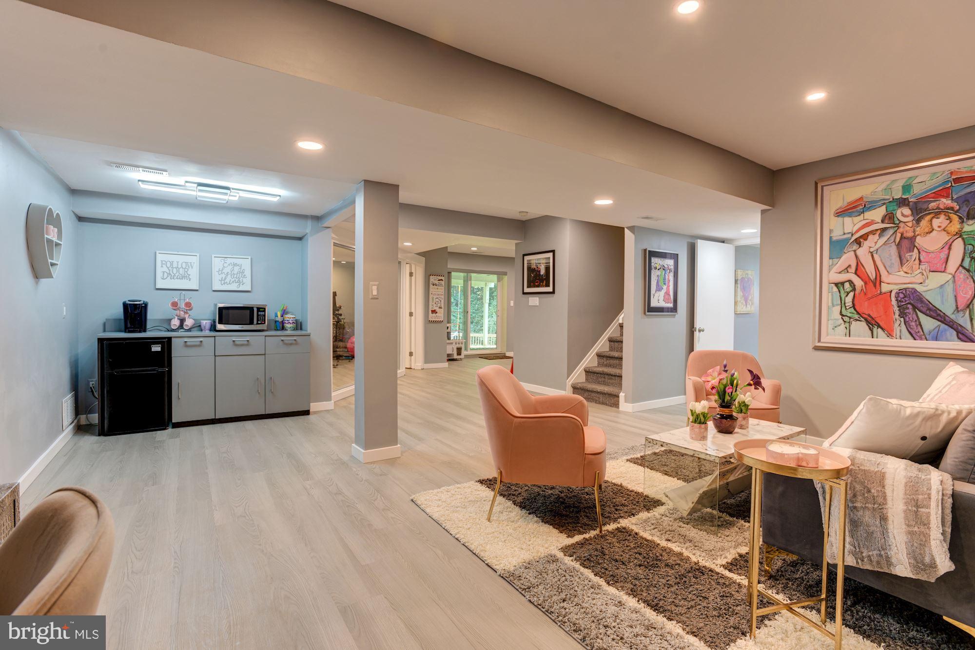 2005 Burdock Road Baltimore, MD 21209 - Photo 41 of 59 Media Room | Bar | Wine Fridge