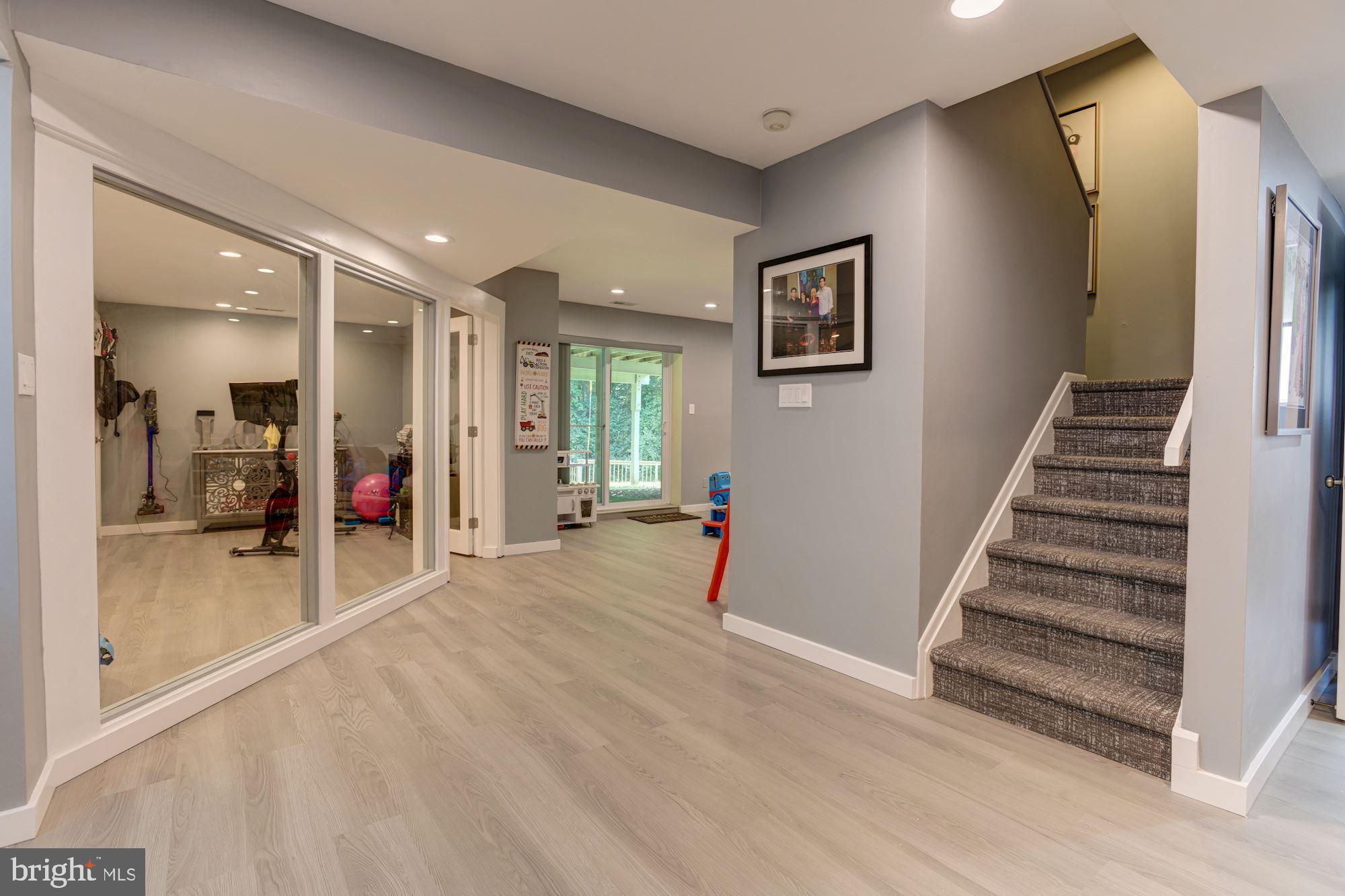 2005 Burdock Road Baltimore, MD 21209 - Photo 44 of 59 Exercise Room | Glass Walls