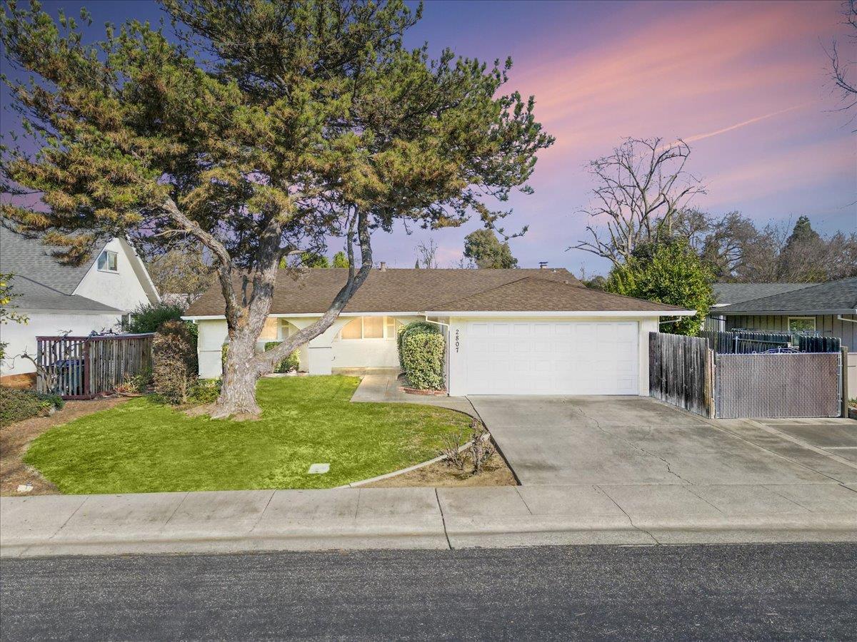 2807 Layton Drive Davis, CA 95618 - Photo 1 of 23 a view of backyard of house