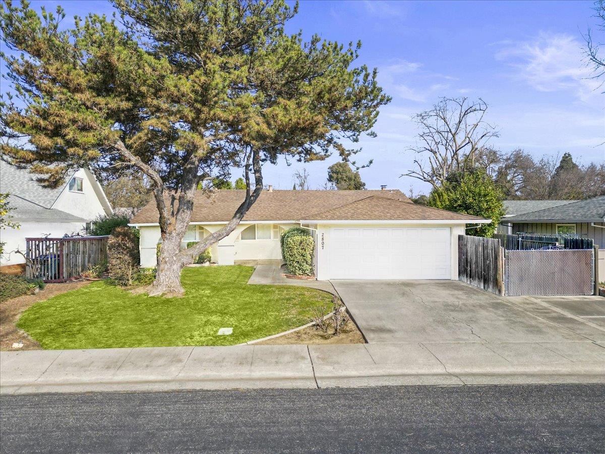 2807 Layton Drive Davis, CA 95618 - Photo 2 of 23 a view of backyard of house
