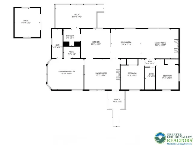 a picture of a bench in a white refrigerator