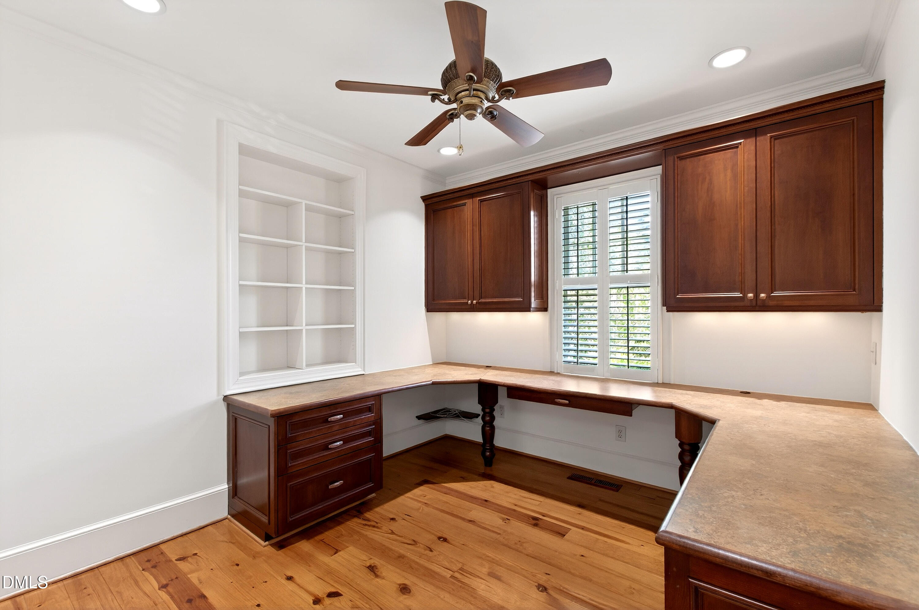 2111 Cook Ridge Court Raleigh, NC 27615 - Photo 45 of 83 a view of a workspace with furniture and a window