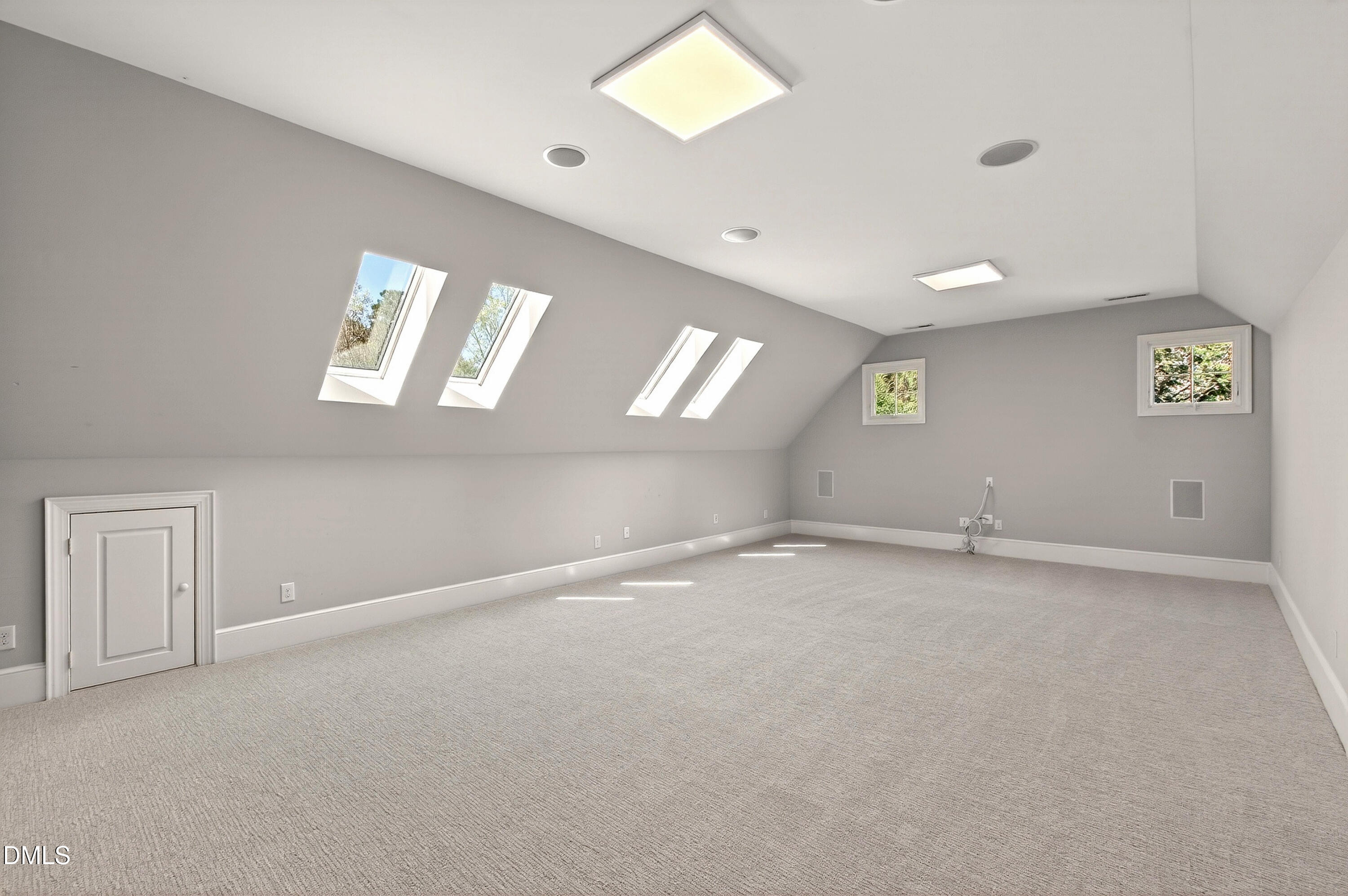 2111 Cook Ridge Court Raleigh, NC 27615 - Photo 65 of 83 an empty room with a empty space and windows