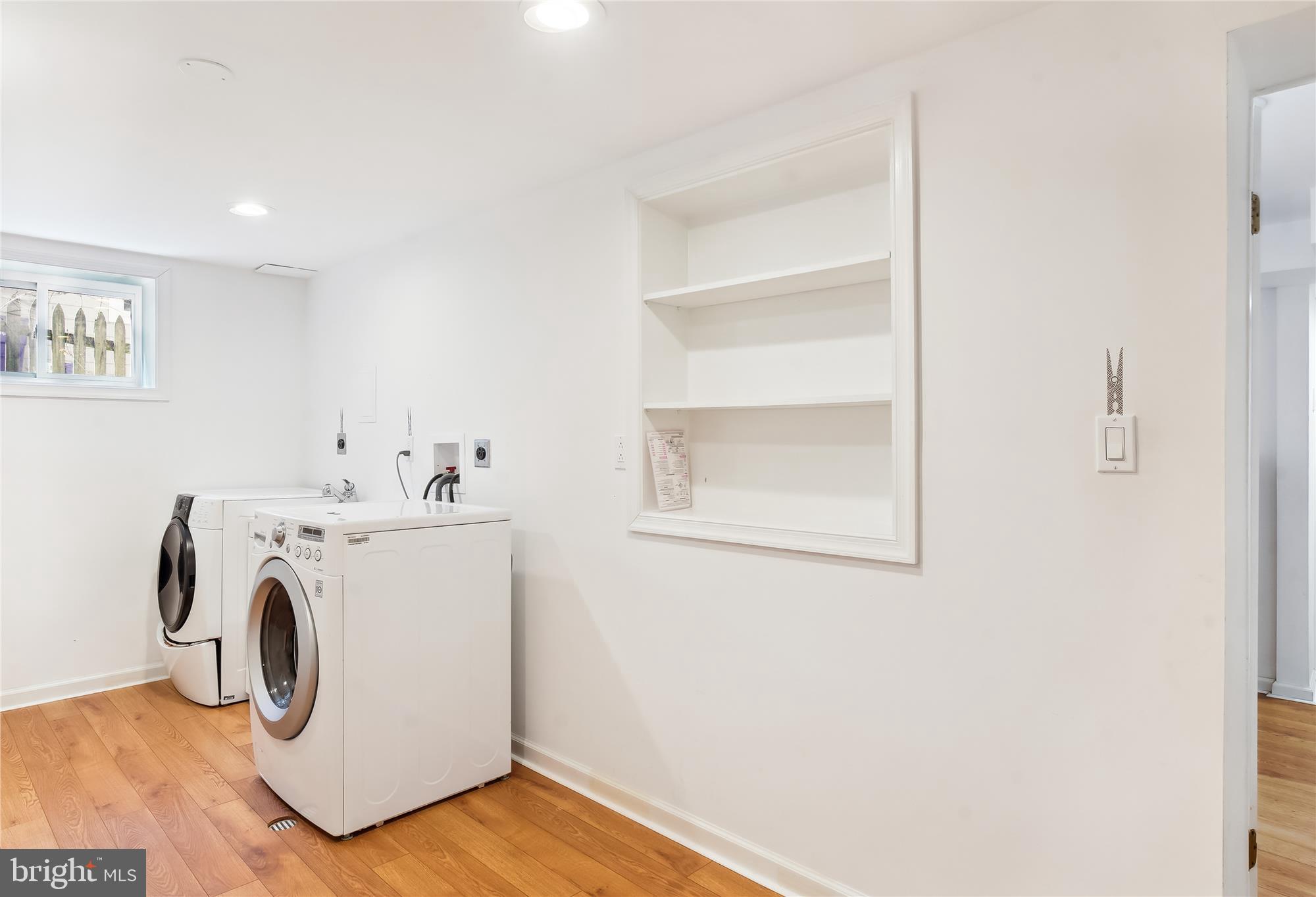 6512 Millwood Road Bethesda, MD 20817 - Photo 32 of 41 lower-level laundry room