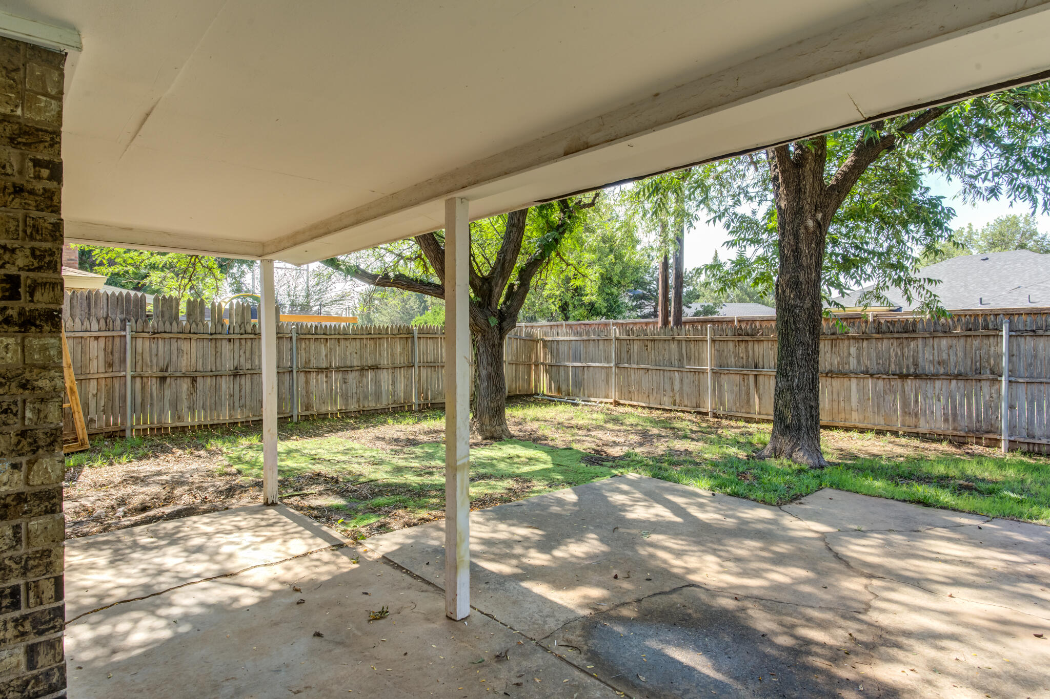 4813 73rd Street Lubbock, TX 79424 - Photo 35 of 37 a view of a yard with a street