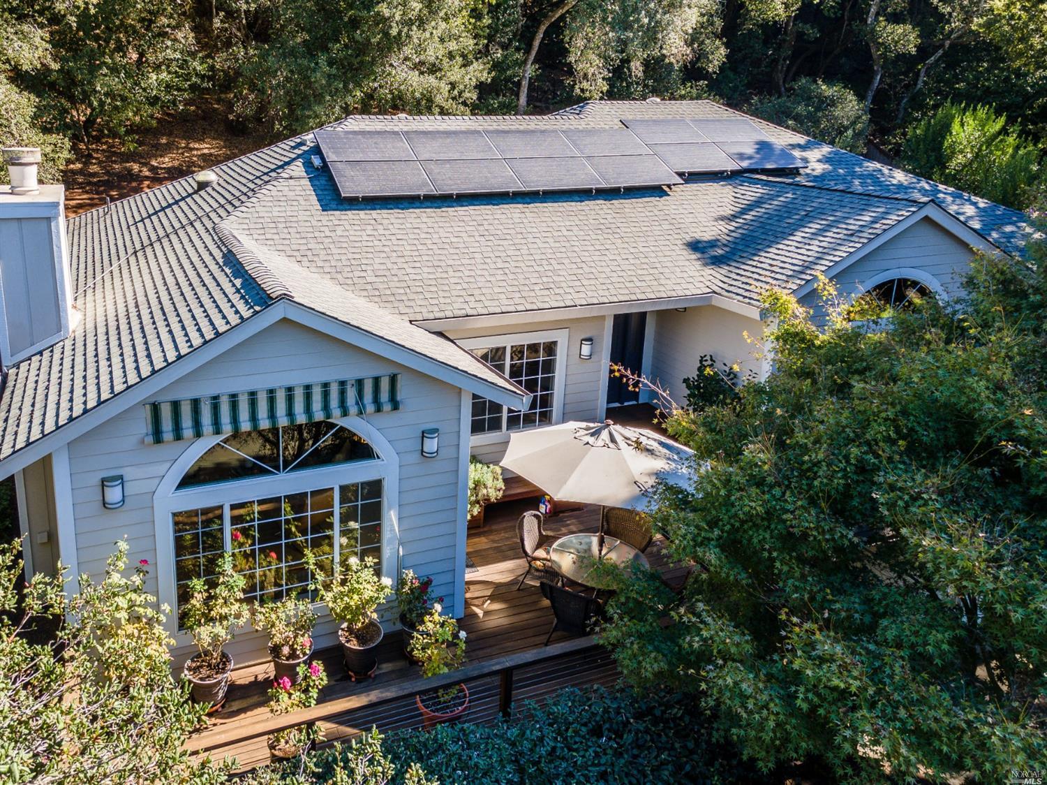 3546 Happy Valley Road Santa Rosa, CA 95404 - Photo 1 of 1 a front view of a house with garden