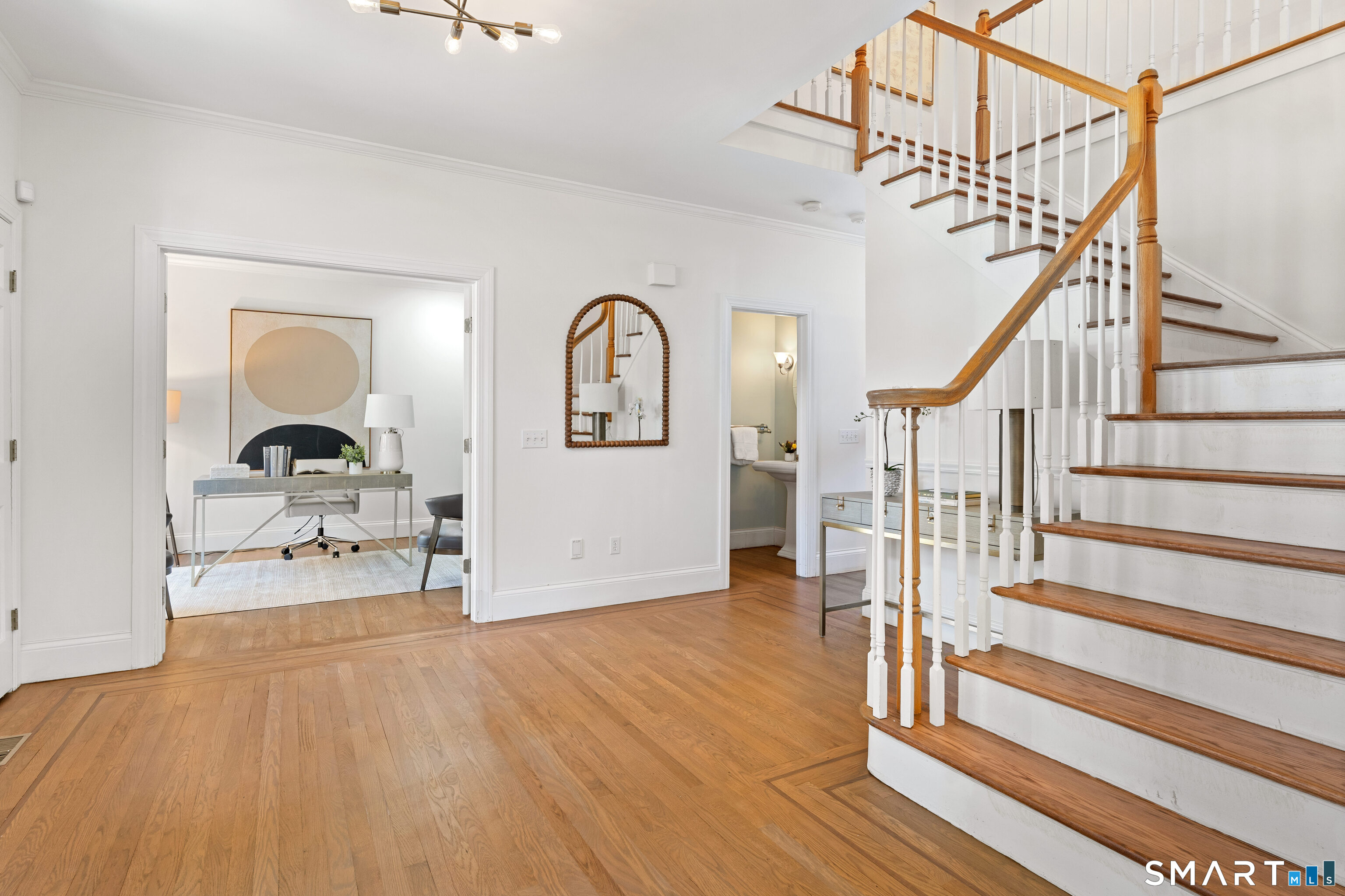 350 Chestnut Hill Road Norwalk, CT 06851 - Photo 7 of 37 Two story foyer with lots of light