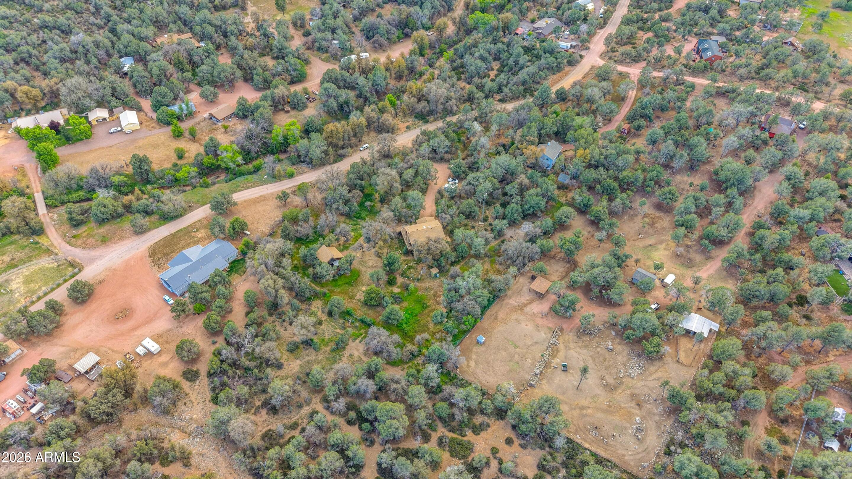 8135 West Gibson Ranch Road Payson, AZ 85541 - Photo 34 of 43 Drone (2)