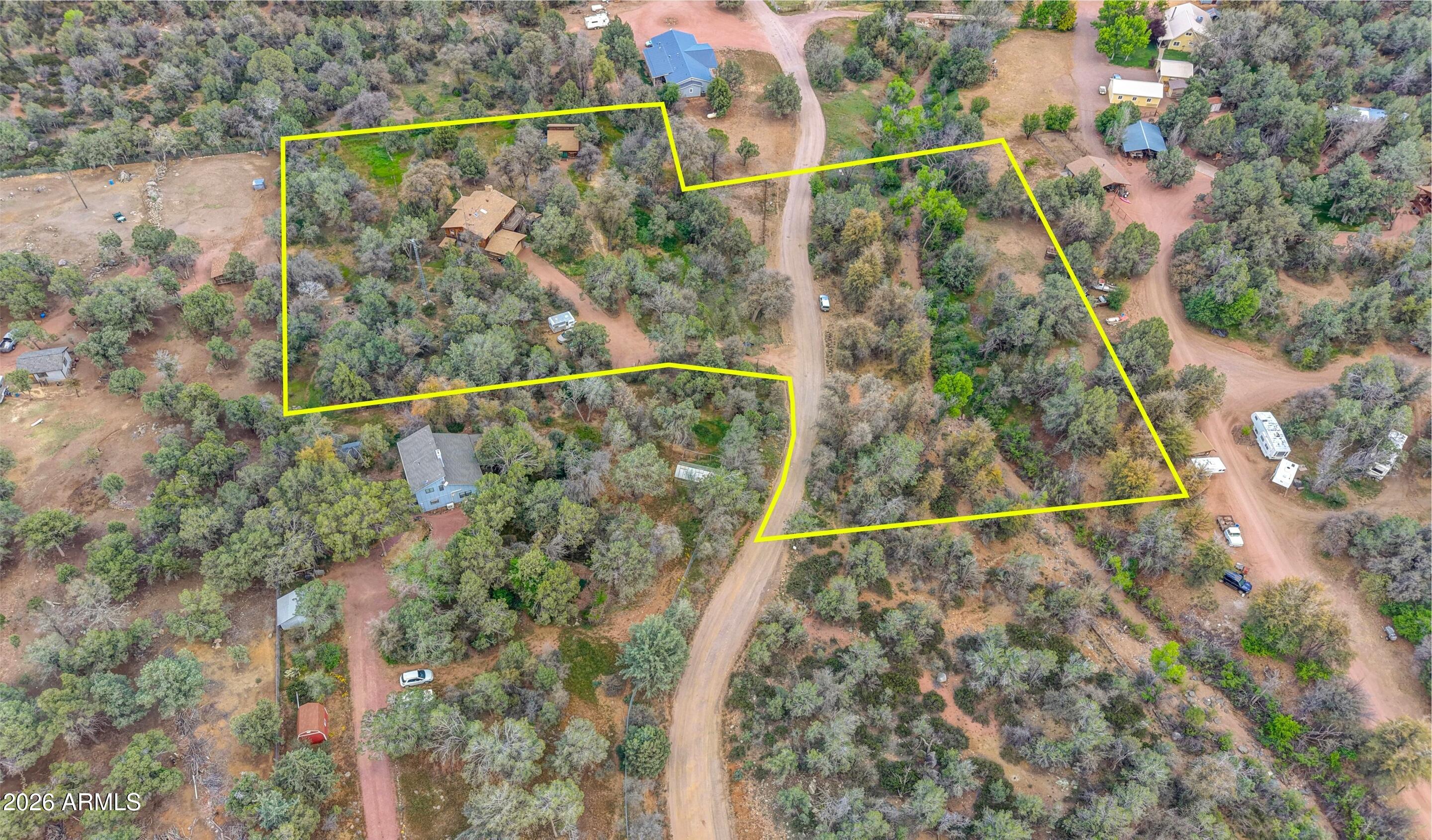 8135 West Gibson Ranch Road Payson, AZ 85541 - Photo 41 of 43 Property Line