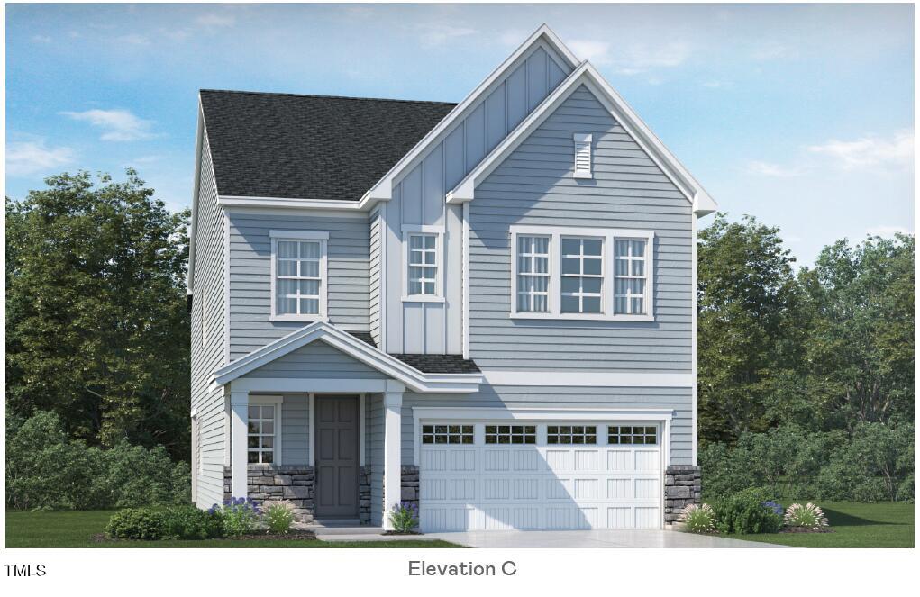 136 Corapeake Way Apex, NC 27539 - Photo 18 of 27 a house view with a outdoor space