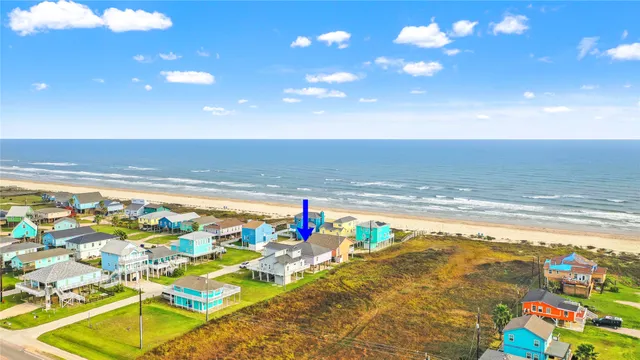 a view of an ocean and beach