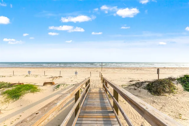 a view of ocean from a balcony