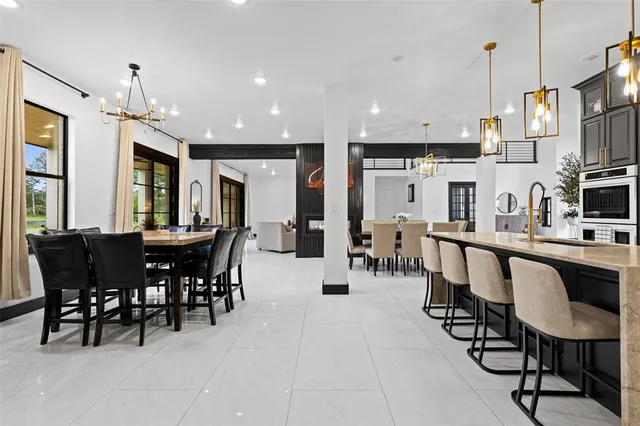 a view of a entryway door with living room